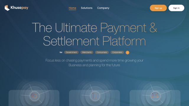 Khusa Pay settlement platform